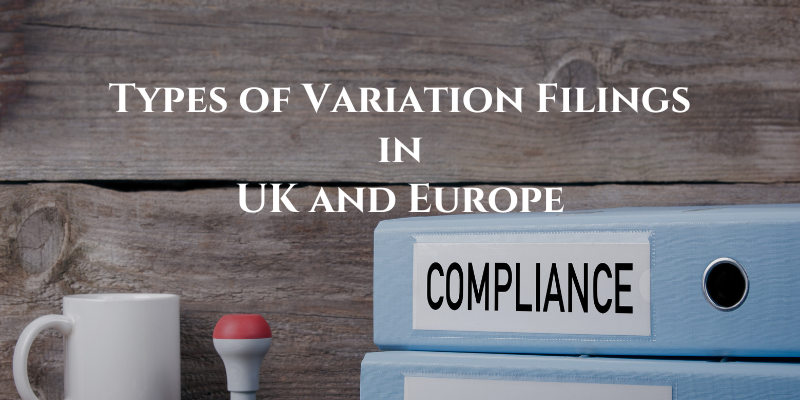 Types of Variation Filings in UK and Europe
